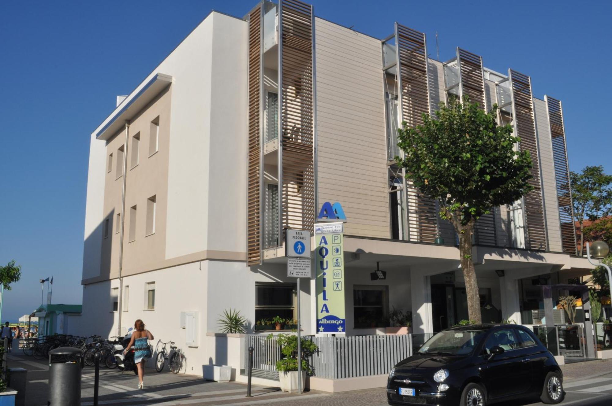 Albergo Aquila Rímini Exterior foto